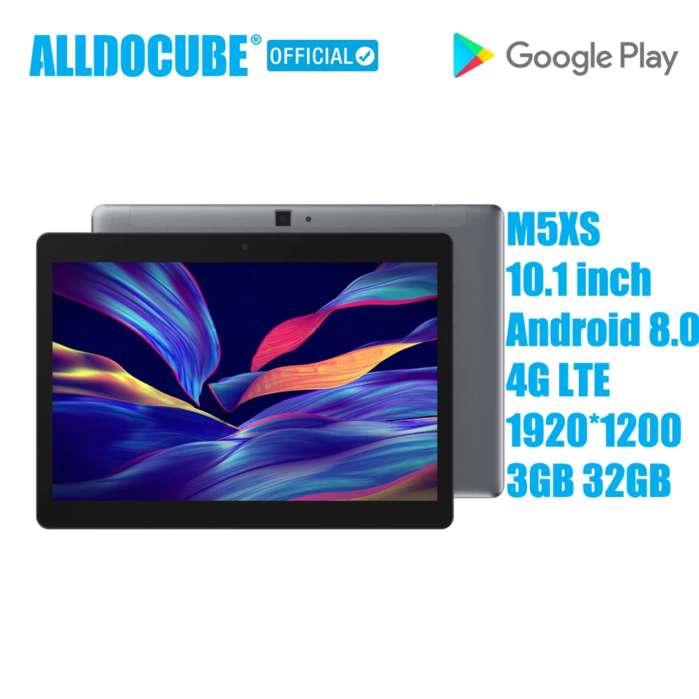 10 1 дюймов планшеты PC ALLDOCUBE M5XS Android 8 0 4G LTE телефонные звонки планшет MTKX27 Core 1920*1200 3 Гб