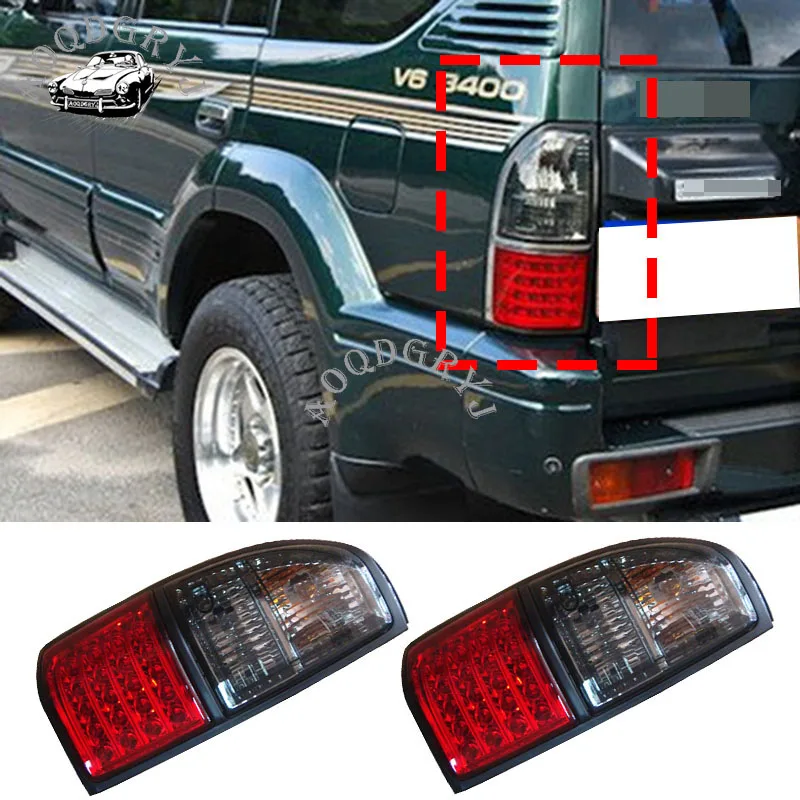 Аксессуары для модификации автомобиля 1 пара для Toyota Land Cruiser Prado FJ90 LC90 3400/2700 1998-2002 светодиодный задний тормозной светильник в сборе