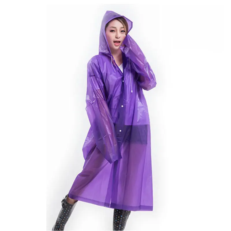 2017 Модный женский прозрачный плащ EVA пончо портативный экологичный легкий