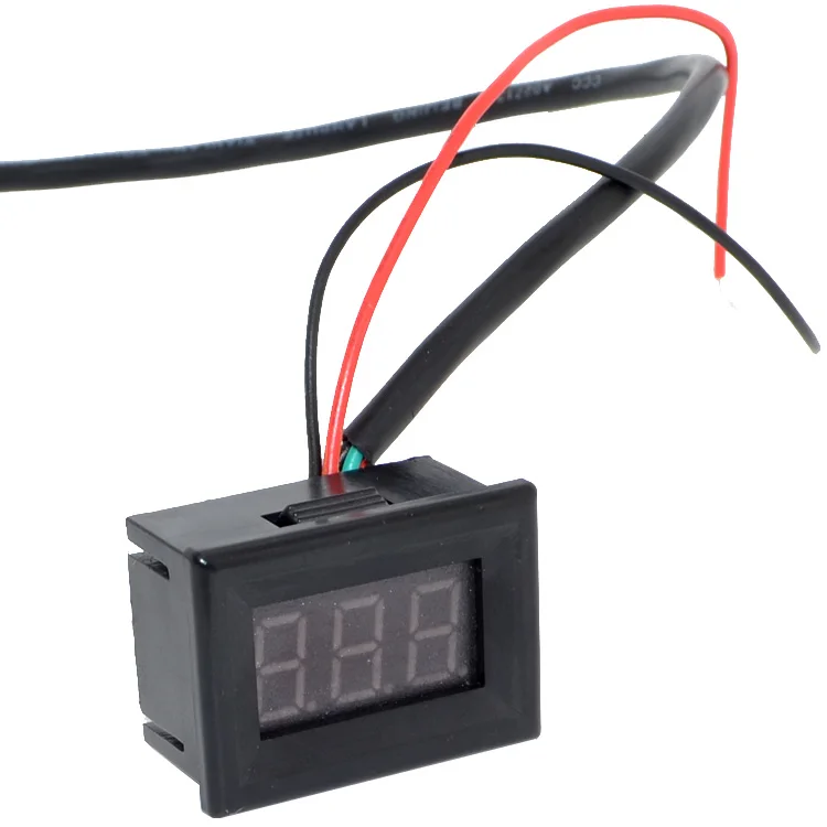 Цифровой термометр с синим светодиодным дисплеем и монитором температуры для