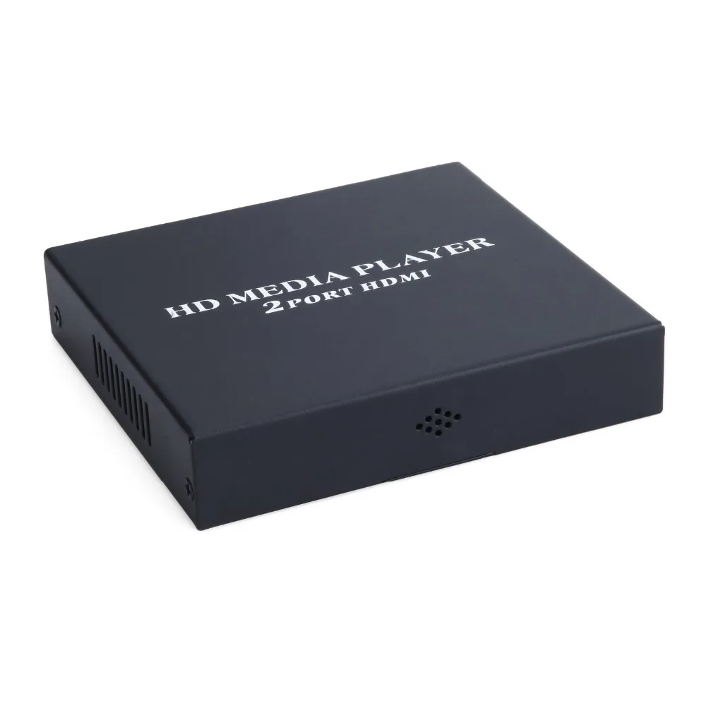 2017 Новый JEDX MP026 Full HD 1080P медиаплеер центр Мультимедиа Видео плеер с 2xHDMI VGA AV USB SD/MMC