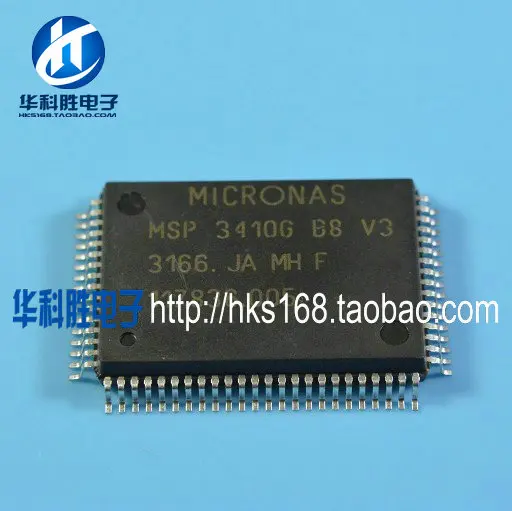 Новые. Msp3410gb8v3 подлинной прямоугольная жк-чип QFP80 | Электронные компоненты и