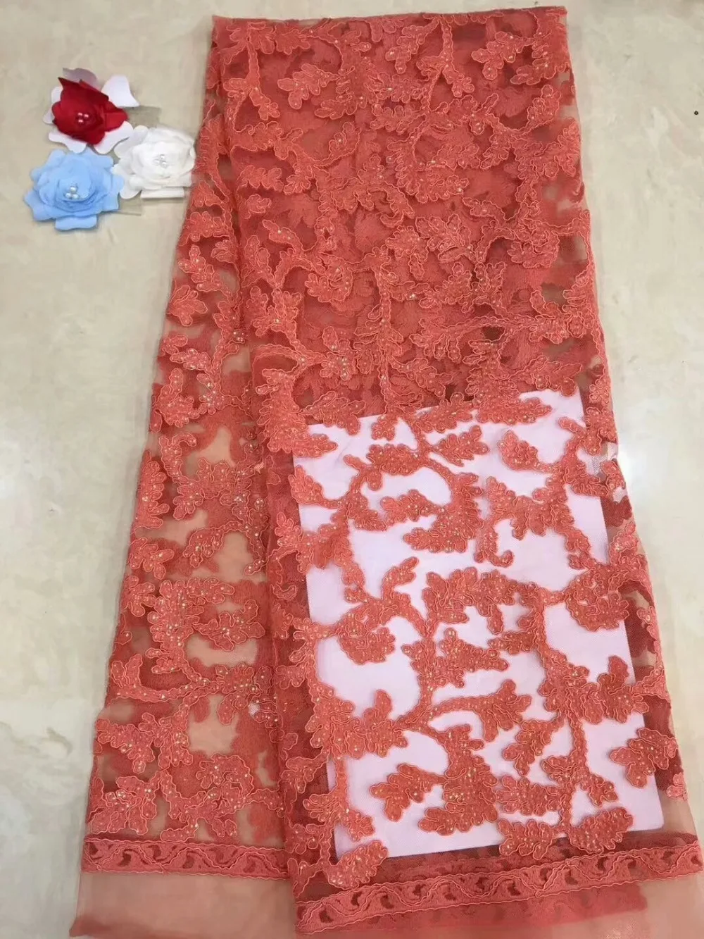 African Lace Fabrics Yellow French Fabric 2019 High Quality Sequins For Nigerian Women black 5yard | Дом и сад