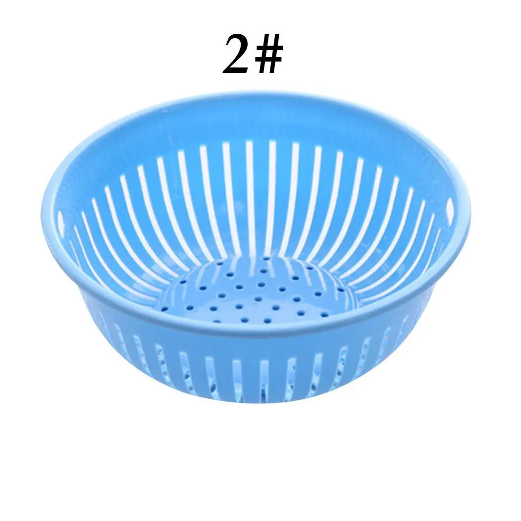 1 шт. слив фруктов и овощей круглый полый пластиковое хранение сделано из