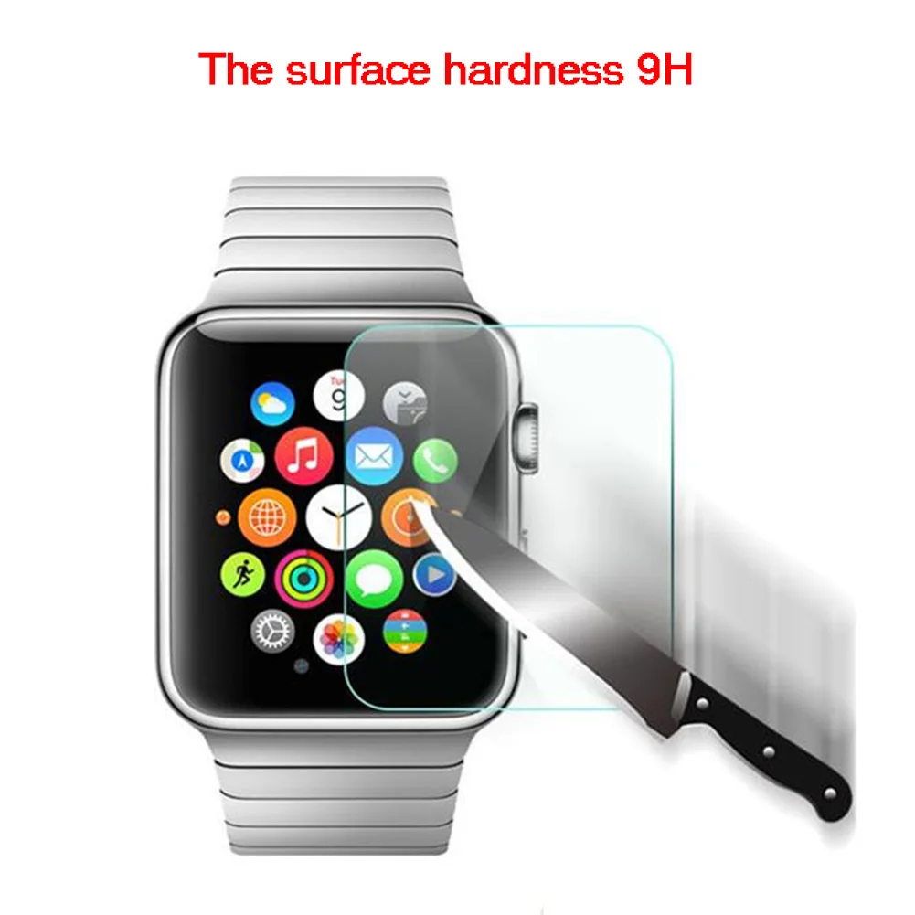 42/38mm 2/1 TPU Tempered Glass Protective Film for Apple Watch Clear Slim Case Soft Cover+Tempered Screen Protection | Электроника