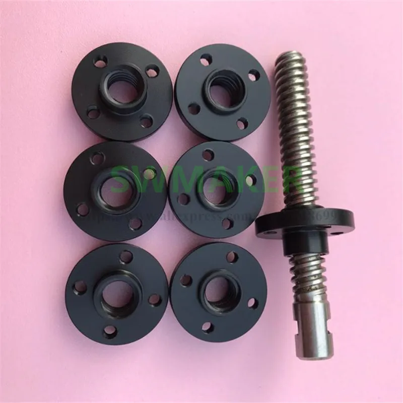 1 шт. детали для 3D-принтера Т-образная гайка T8 свинцовая * 2 / 4 8 | Компьютеры и офис