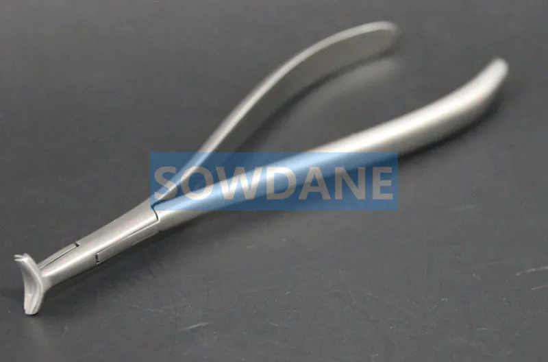 Стоматологический ортодонтический язычный ArchWire NiTi Cinch Back инструмент щипцы с длинной ручкой с зубчатым наконечником Стоматологическая проволока изгиб