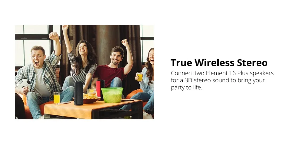 Tronsmart T6 Plus Bluetooth динамик 40 Вт глубокий бас Bluetooth 5,0 Саундбар с IPX6 Водонепроницаемый внешний аккумулятор функция для устройств