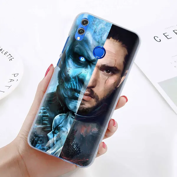 05 Чехол для телефона с изображением игры трона для huawei Honor 8X 8A Pro 8C 8S 9 10 Lite 20i Honor Play Y7 Y9, чехол - Цвет: 05