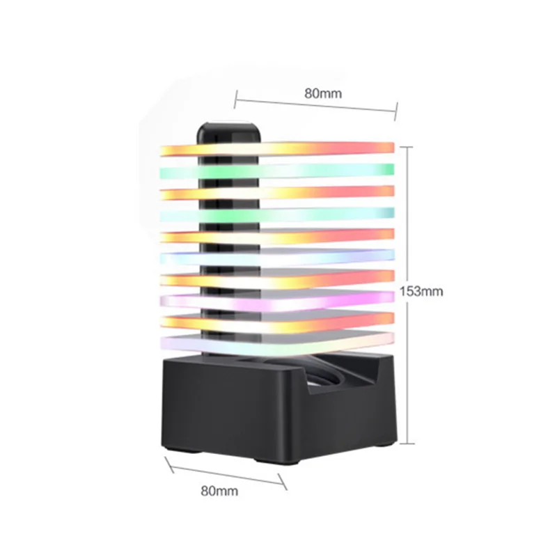2019 newest Wireless Bluetooth Speaker 7 Colors LED Colorful Multifunction Floor Hands-free |