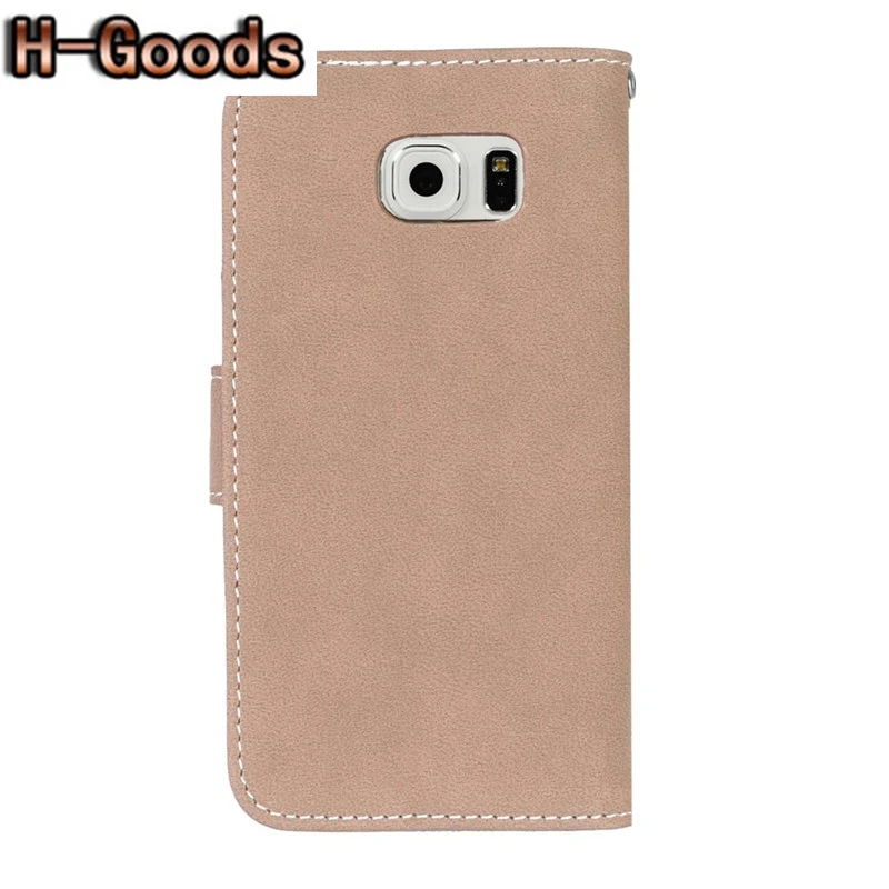 H-goods искусственная кожа и силикон чехол для телефона samsung Galaxy S6 Чехол G920A G920F 5 1