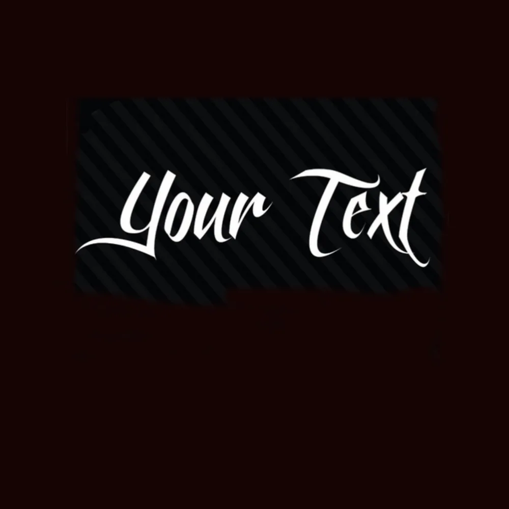 (20 шт./лот) оптовая продажа индивидуальное имя Виниловая наклейка для автомобиля