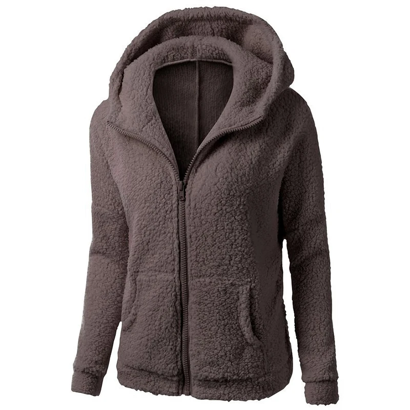 Weweya Plus Size 5XL Pink Sweatshirts Autumn Winter Women Hoodies Fleece Hooded Zipper Thicken Coat Outwear Jacket | Женская одежда