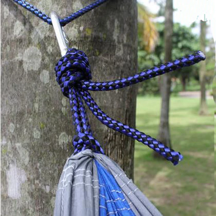 2015Hot Portable Outdoor Traveling Camping Parachute Nylon Fabric Hammock for One/Two Person 3Colors High Quality Furniture | Мебель
