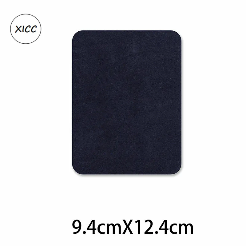 1PC 1-5 XICC замша олень бархатная ткань локоть колено патчи для мужчин свитер куртка ткань сумки ремонт железа на значки DIY Наклейки Аппликации - Цвет: 1PC 1-5