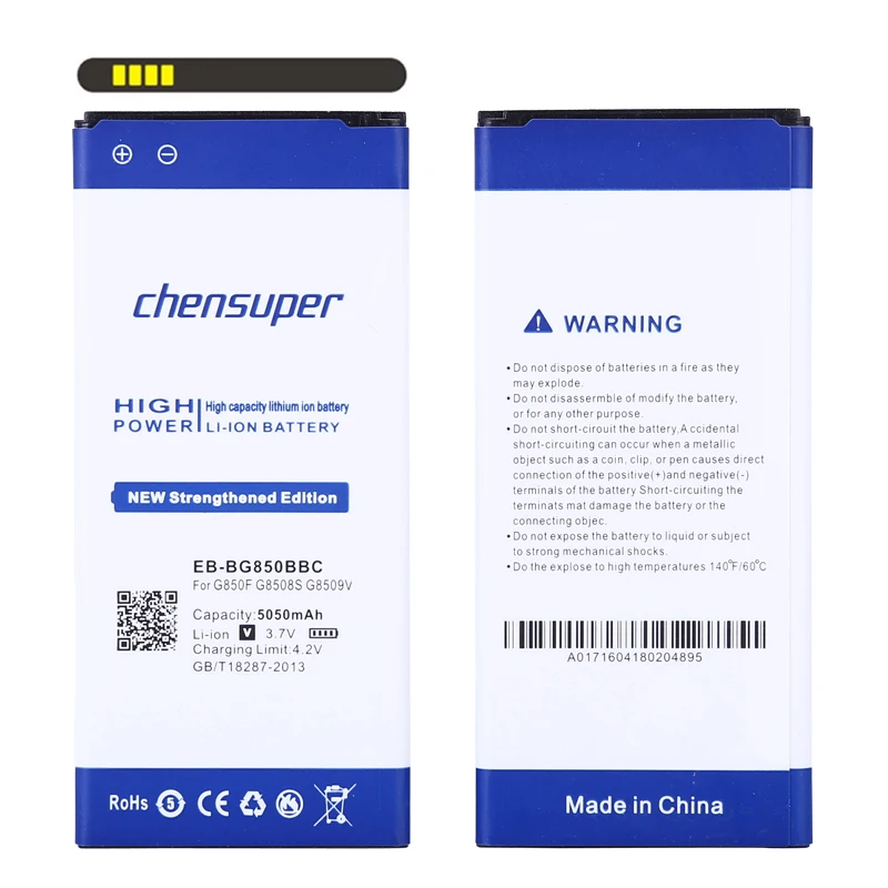 5050 мА/ч, EB-BG850BBC высокое Ёмкость Батарея Применение для samsung Galaxy Alpha G850F G8508S G8509V G850 G8508 G850T G850V G850M