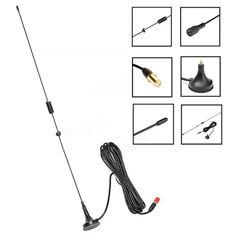 2 шт. автомобильная магнитная антенна VHF UHF для раций|Рации| |
