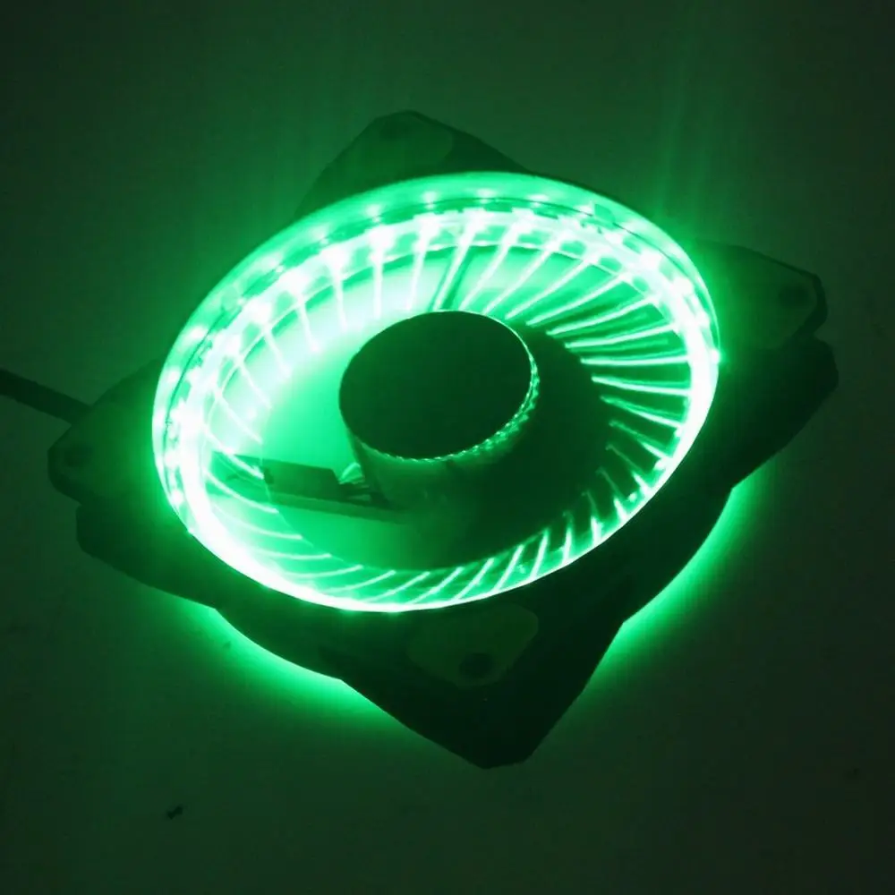 Gdstime 50 шт. 120x120 мм DC 12V компьютерный корпус охлаждающий вентилятор 120 x 25 зеленые