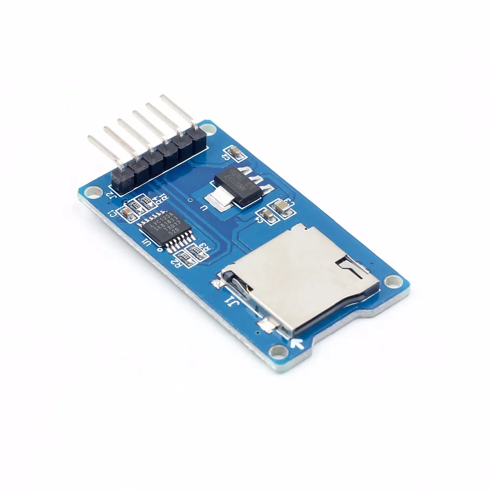 1 шт./лот Micro SD карта Мини TF кардридер модуль SPI интерфейсы с чипом конвертера