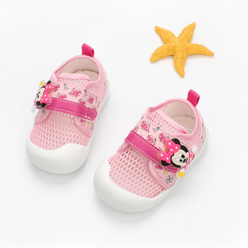 Повседневная парусиновая обувь Disney для маленьких мальчиков и девочек