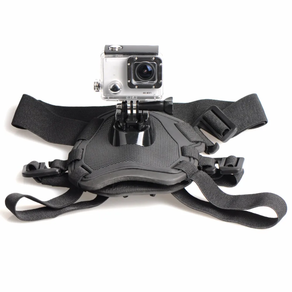 Аксессуары для спортивной камеры Aipal: регулируемый ремень для груди с креплением для собаки для Gopro 5 4 Xiaomi Yi SJCAM.