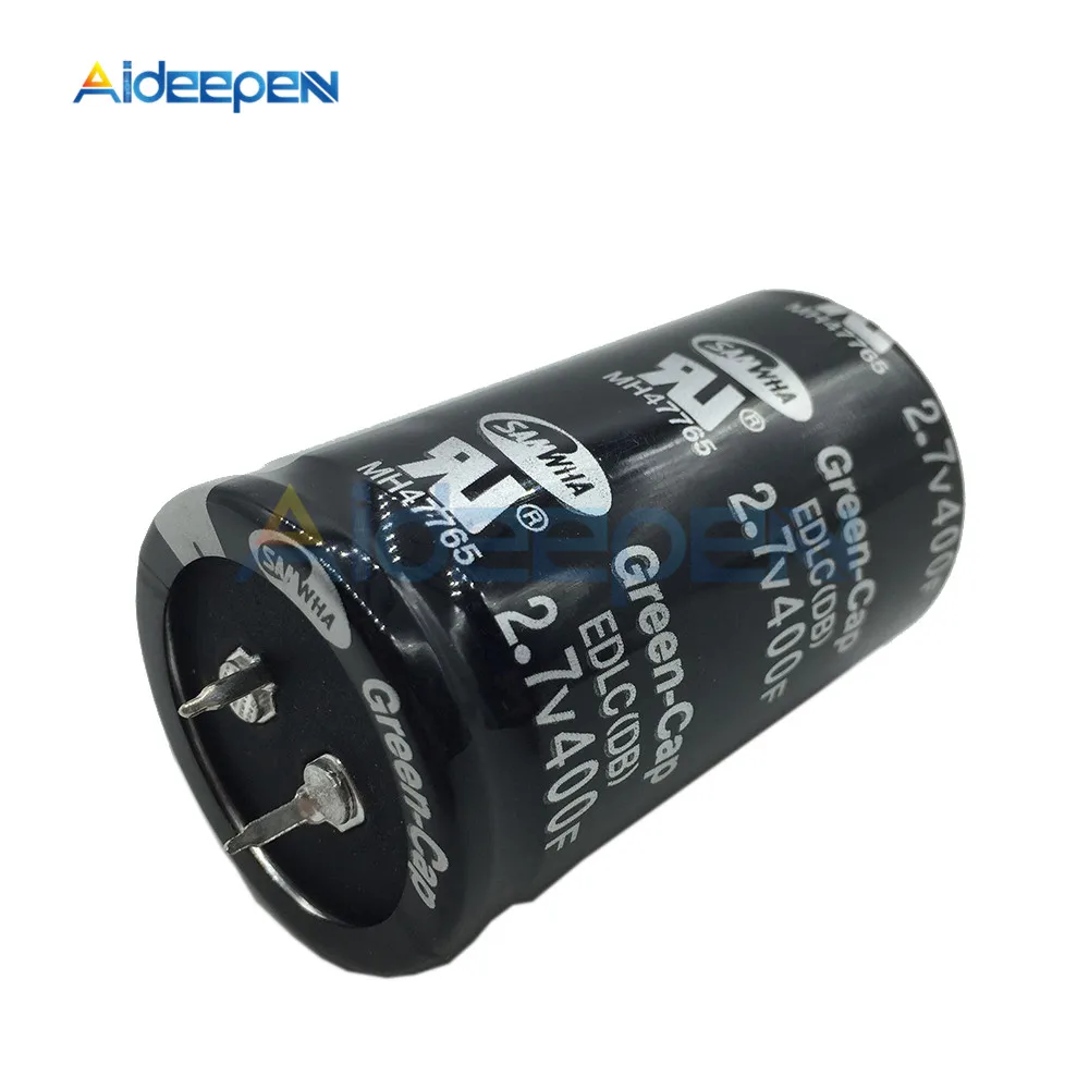 2,7 V 360F 400F 500F супер конденсатор фарад конденсатор Ultracapacitor низкая ЭСР высокая частота для автоматического питания