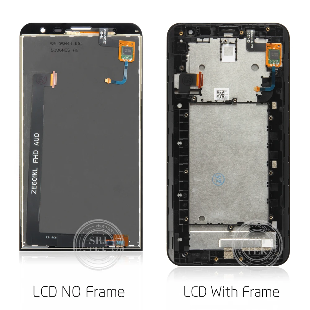 Оригинальный 6.0-дюймовый 1920x1080 TFT LCD для ZenFone 2 Laser ZE601KL Дисплей Z011D ZE 601KL Сенсорный экран дигитайзер Запчасти замены.