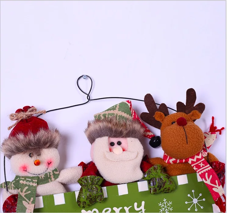 Модные деревянные рождественские украшения Adornos Navidad 2020 подарки для дома|Кулоны и