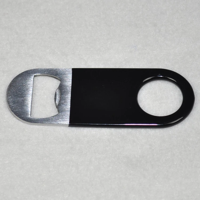 Heavy Duty Stainless Steel Flat Bottle Opener Portable Pocket Solid and Durable Beer for Kitchen Bar or Restaurant | Дом и сад