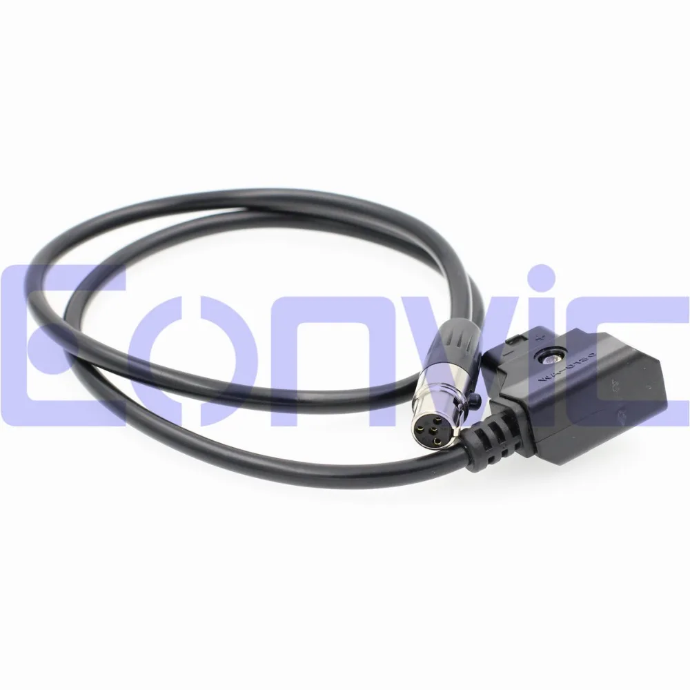 Tvlogic VFM 5.6&quot Monitor 39' D-Tap Male to Female (Tinny) MINI XLR 4 Pin cable | Wiring Harness