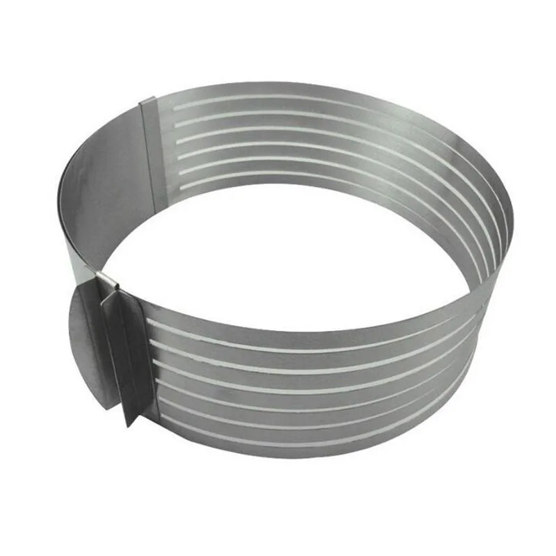 6 8 дюймовые регулируемые круглые кольца для пирожных с муссом выдвижной круг из