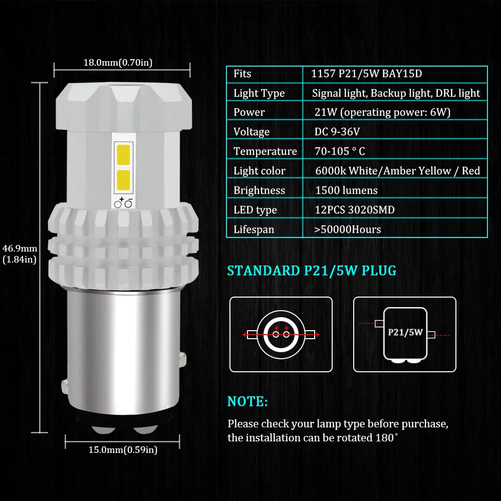 BMT аксессуары для авто Canbus 1157 светодиоды led светодиодные лед лампы BAY15D W21/5W W21 5W