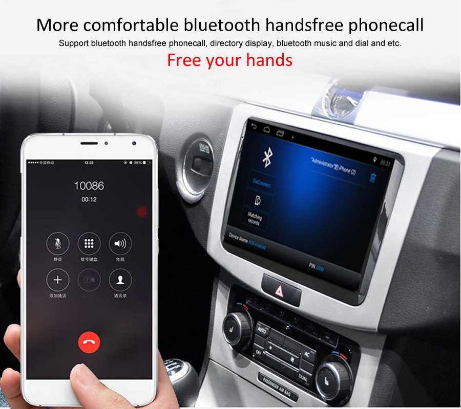 OTOJETA, автомобильные аксессуары для Tiguan 2013, gps, navi, android 8,1, Авторадио, стерео, bluetooth, Головные устройства, fm, carplay, плееры