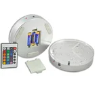 30 шт. * 15 см AA на батарейках супер яркий RGB LED под настольным освещением для свадебных мероприятий, вечеринок, настольного освещения с пультом дистанционного управления