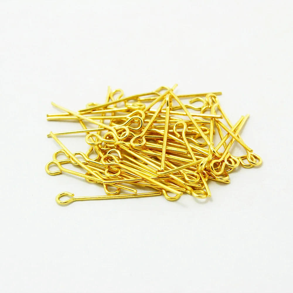 Лидер продаж модные красивые шпильки для глаз из сплава золотого серебряного