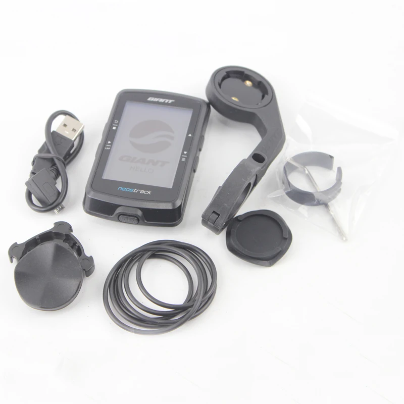 Гигантский компьютер Neostrack GPS велосипедный Ant + Bluetooth черное Велосипедное