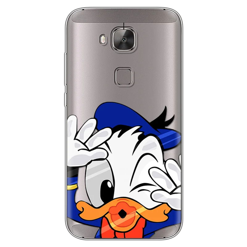 tanglaoy Чехол для Fundas huawei G8 чехол с рисунком милого TPU с рисунком Роскошные прозрачные для huawei G7 плюс 5,5 дюймов Задняя крышка сумки Coque - Цвет: tanglaoy