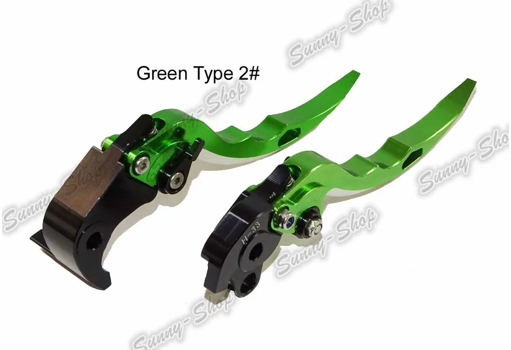 Распродажа 9 цветов рычаги тормозной муфты с ЧПУ лезвие для Kawasaki GTR1400 мини ZX1400 ZX14R