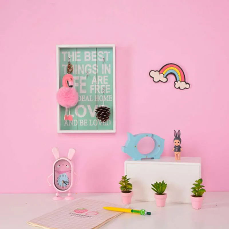 INS стиль украшения стен ручной работы деревянный домашний стеллаж для хранения