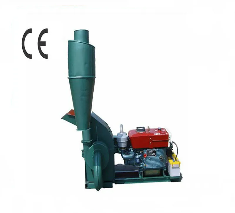 22HP CF420A Электрический старт дизельный двигатель молотковая мельница с