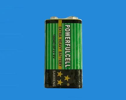Дымовой пожарной сигнализации 9V щелочные батареи Ni-MH пожарный детектор домашнего углерода twin олень 9V22F батарея