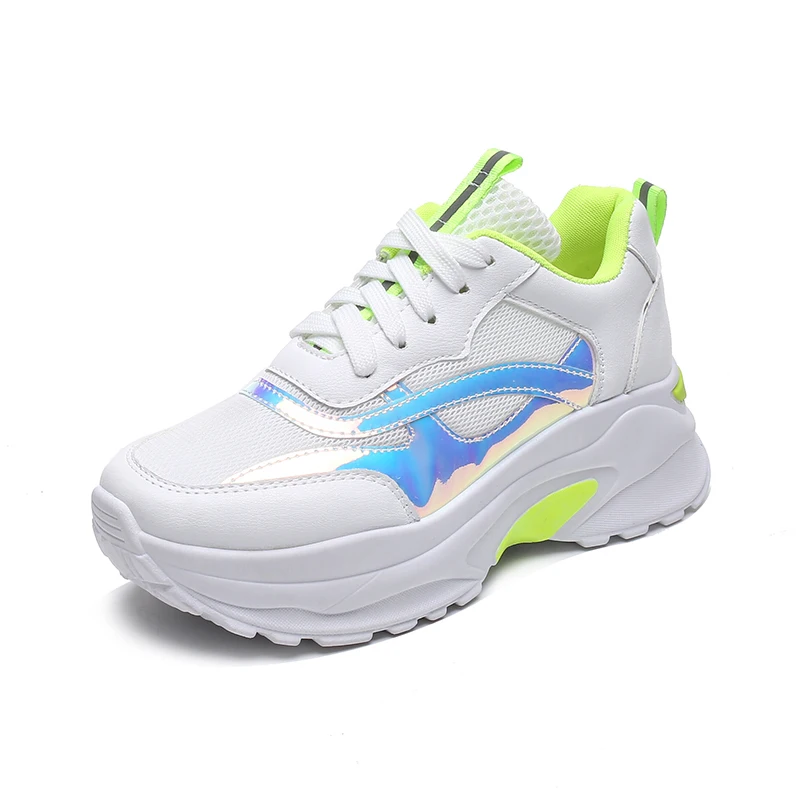 Женские кроссовки летняя и осенняя женская повседневная обувь из сетчатого