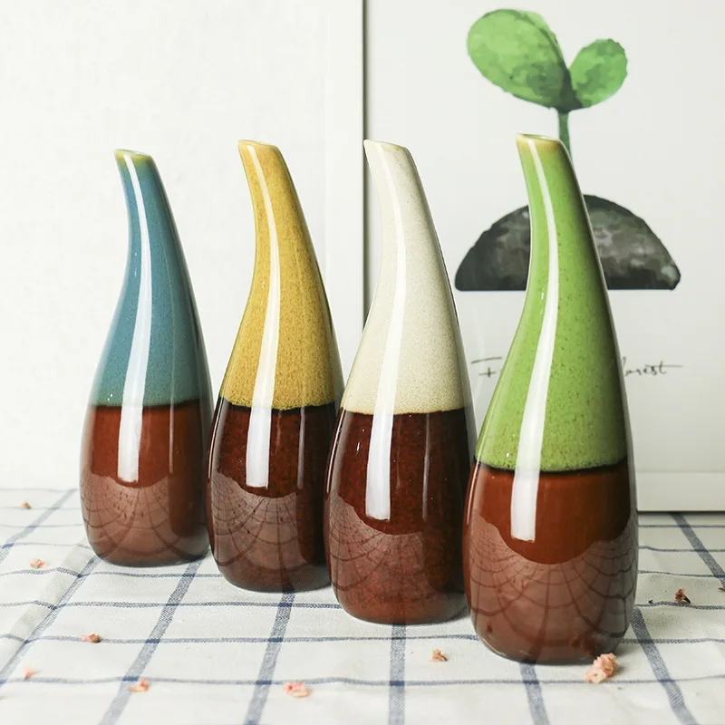 Fambe керамическая ваза для цветов домашний декор креативное украшение стола