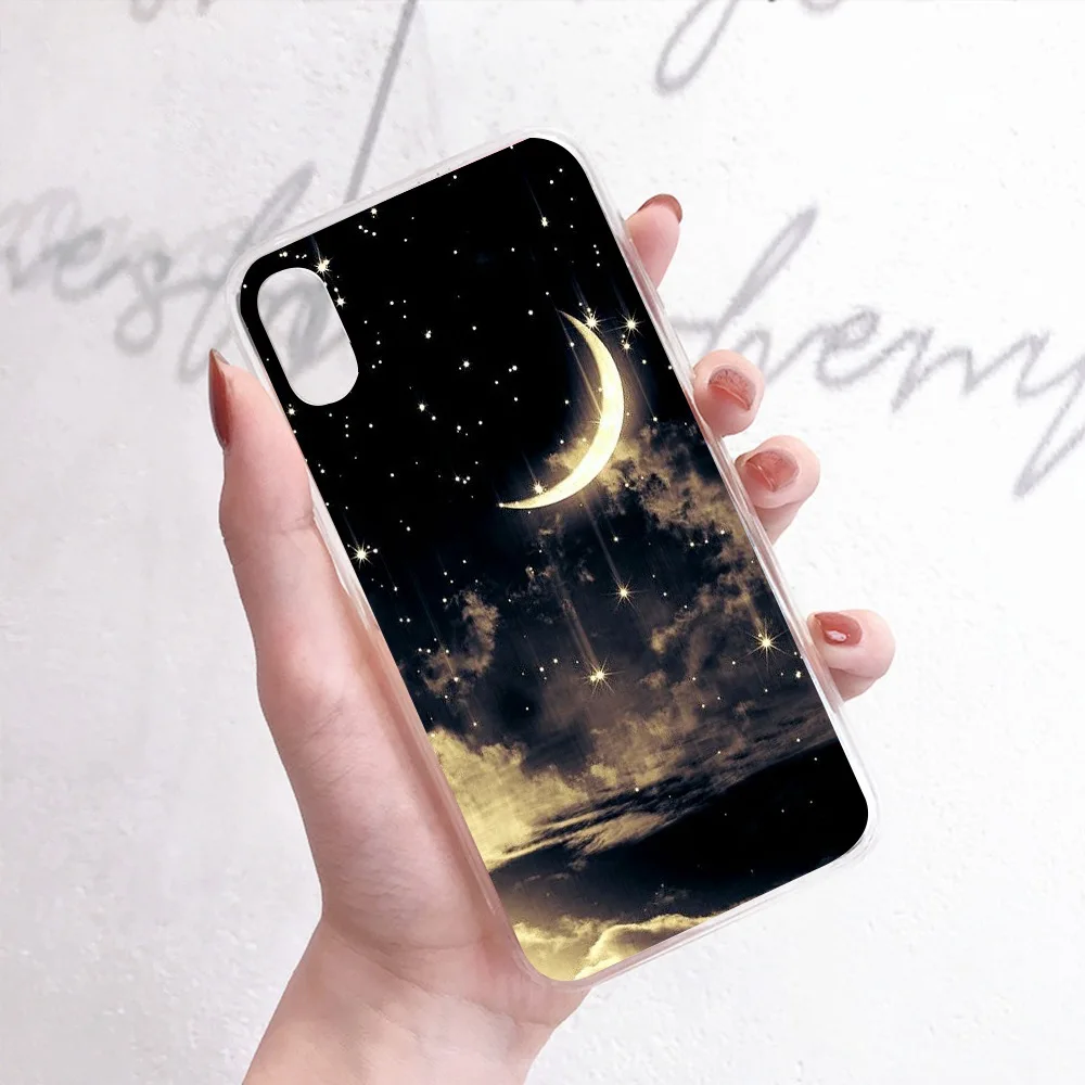 Caseier Рамадан Moon фестиваль Телефон чехол для iPhone 6 S 7 8 плюс XR X Pattern XS MAX Caso |