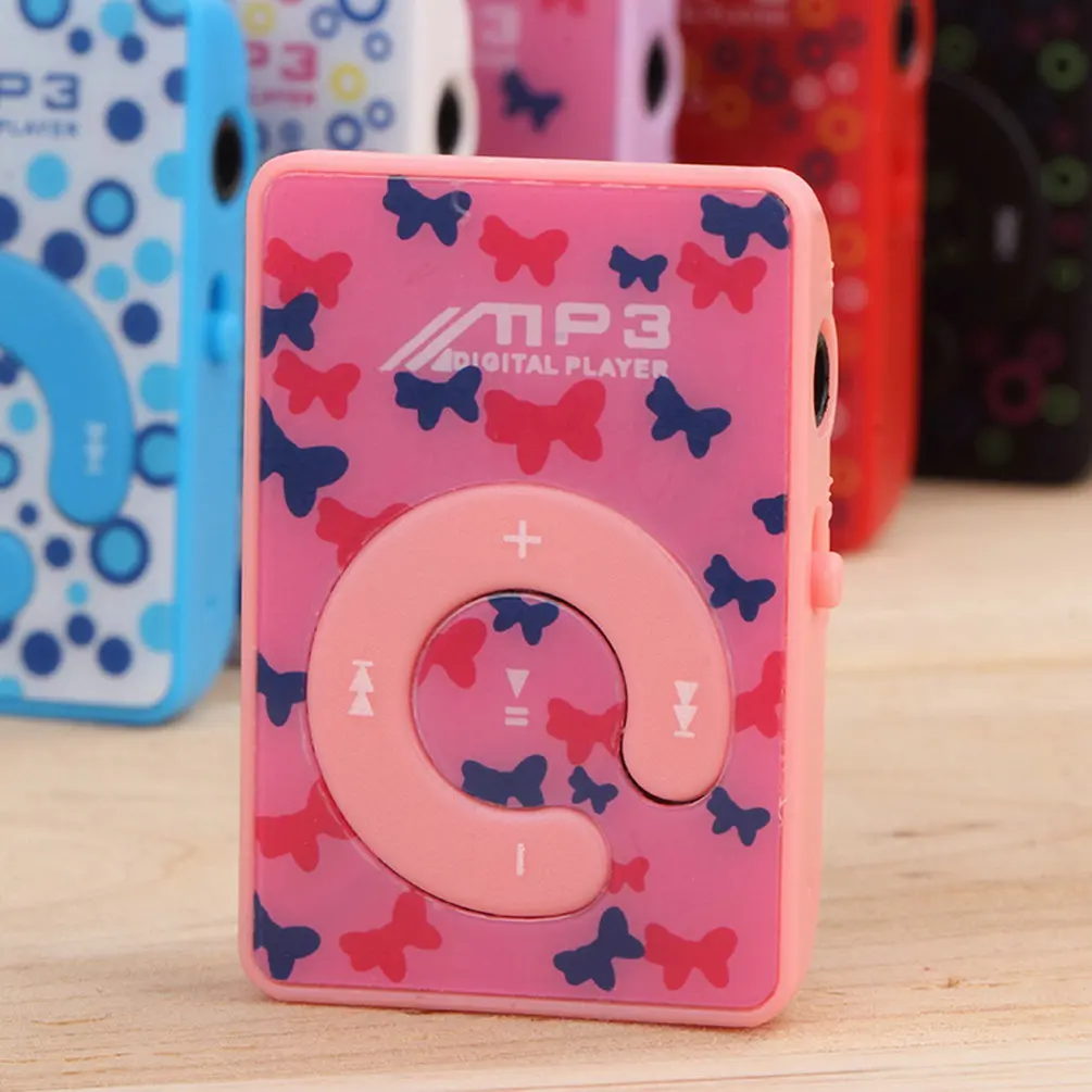 Мини-клип USB MP3 музыкальный медиаплеер с Micro SD/TF слот для карт Поддержка 1-8 Гб(случайный цвет распределения