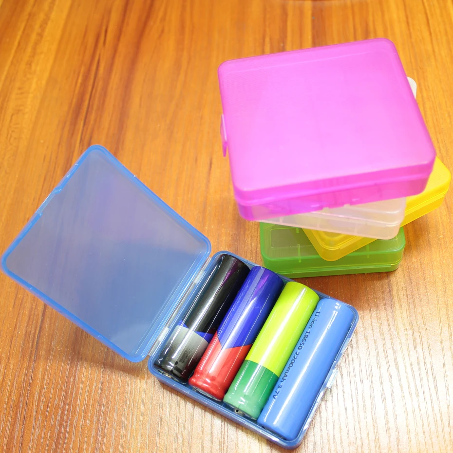 

1pcs/lot Lithium Battery Storage Box 18650 18350 14500 Component Consolidation