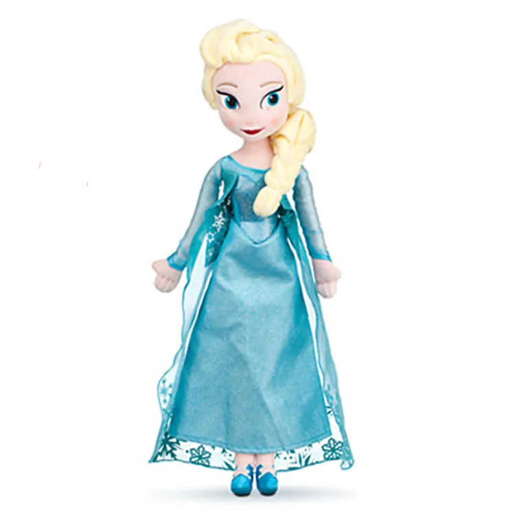 Игрушки Disney 40 см 50 мягкие плюшевые куклы игрушки принцессы Холодное сердце кукла