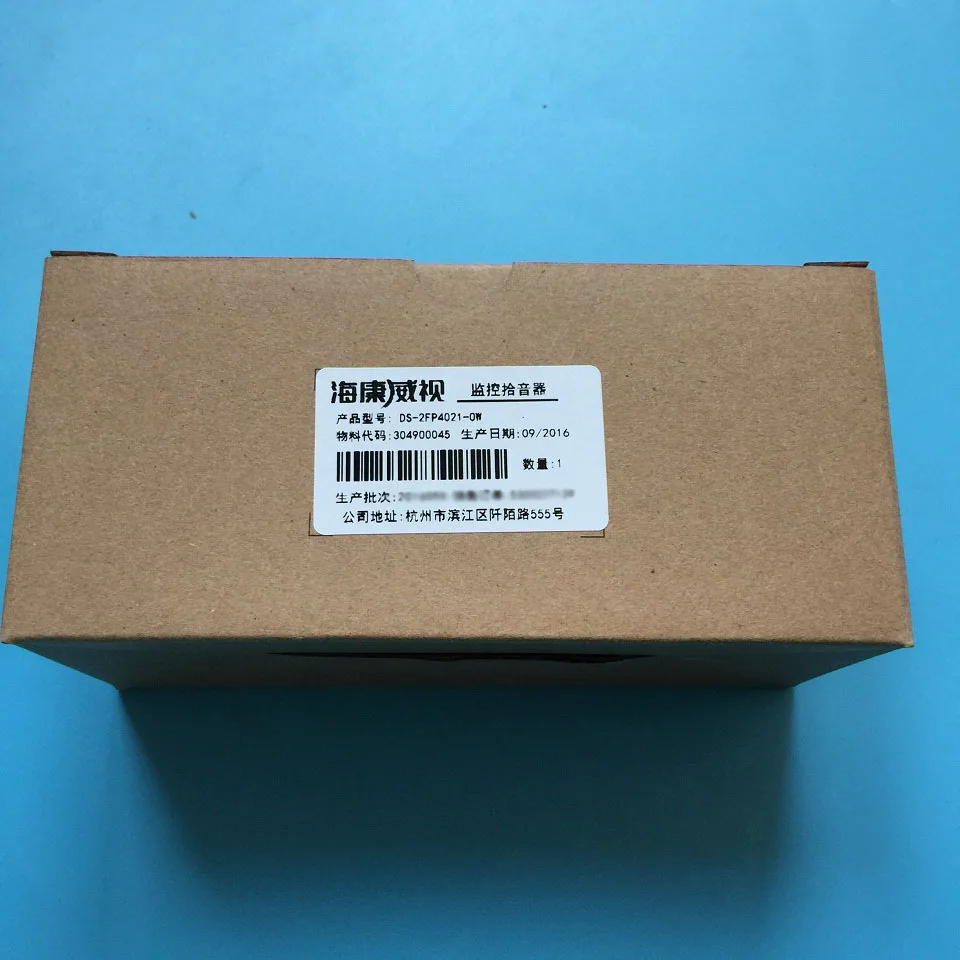 Hikvision оригинальный открытый водонепроницаемый микрофон для камеры