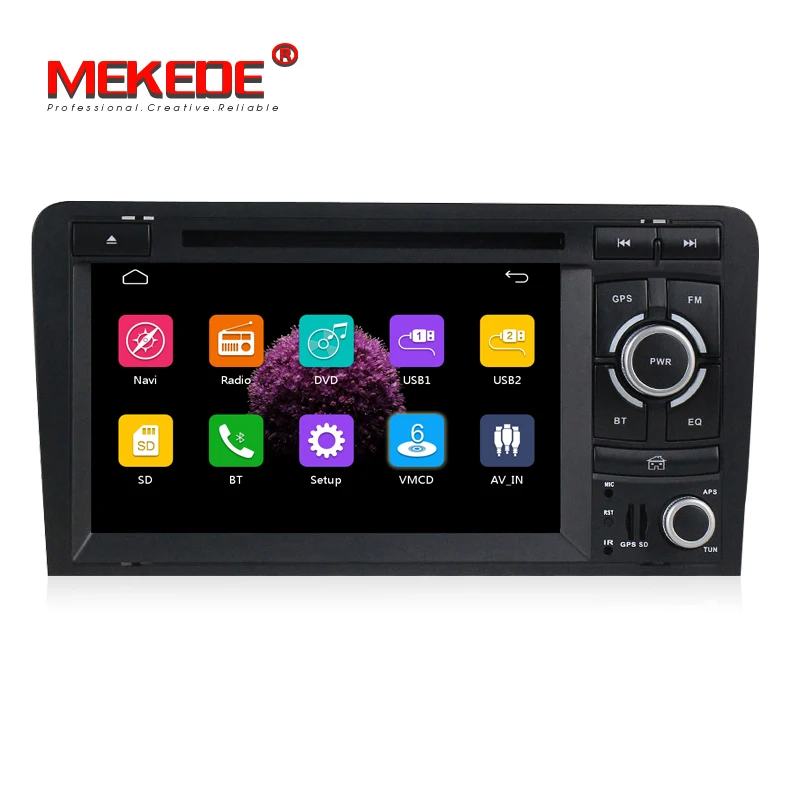 В наличии DVD мультимедиа плеер для Audi A3 S3 RS3 2002 2011 с gps навигации стерео радио аудио