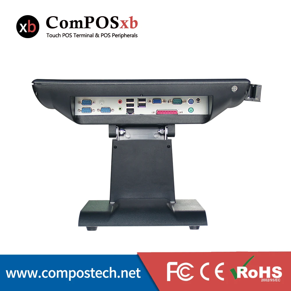 POS машина 15 дюймов все в одном сенсорный экран pos системы с MSR кард ридер|all in one|all one